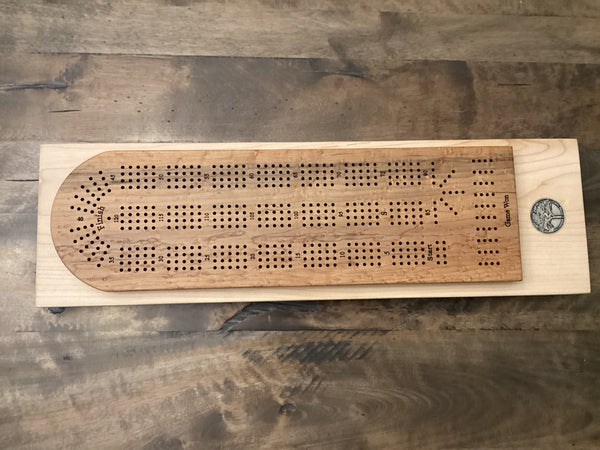 Cribbage Board (Birdeye Maple & Maple) #07