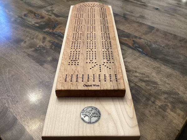 Cribbage Board (Birdeye Maple & Maple) #07