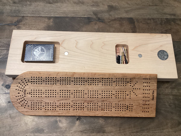 Cribbage Board (Birdeye Maple & Maple) #07