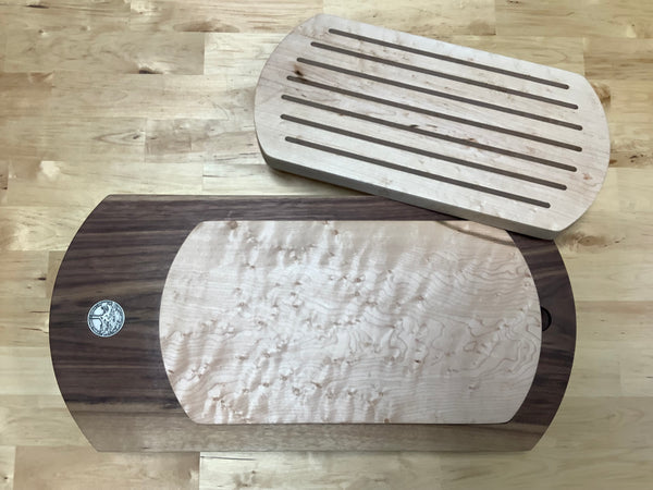 Breadboard collects crumbs / cutting board #09