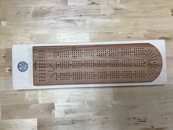 Cribbage Board (Cherry & Maple) #04
