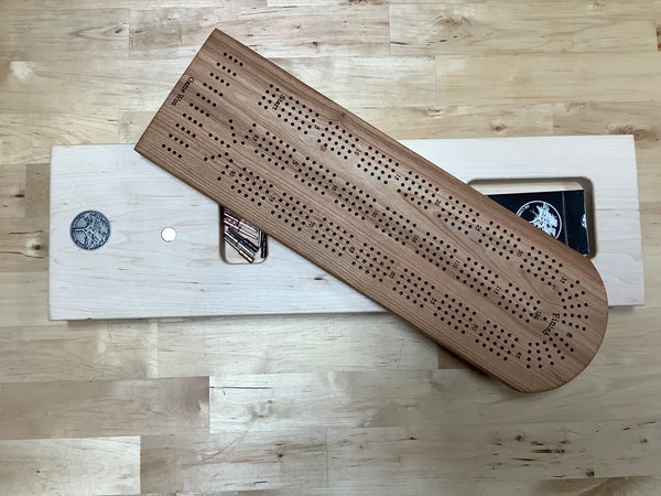 Cribbage Board (Cherry & Maple) #04