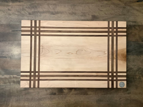 Cutting board (Maple & Black Walnut) #18