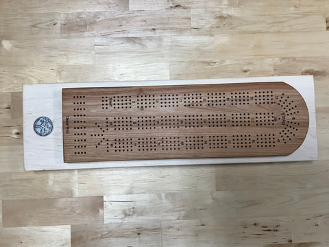 Cribbage Board (Cherry & Maple) #04