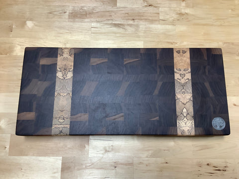 End grain cutting board (Black walnut) #PP01