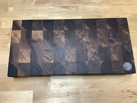 End grain cutting board (Black walnut) #PP03