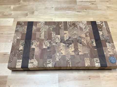 End grain cutting board (Spalted Maple) #PP04