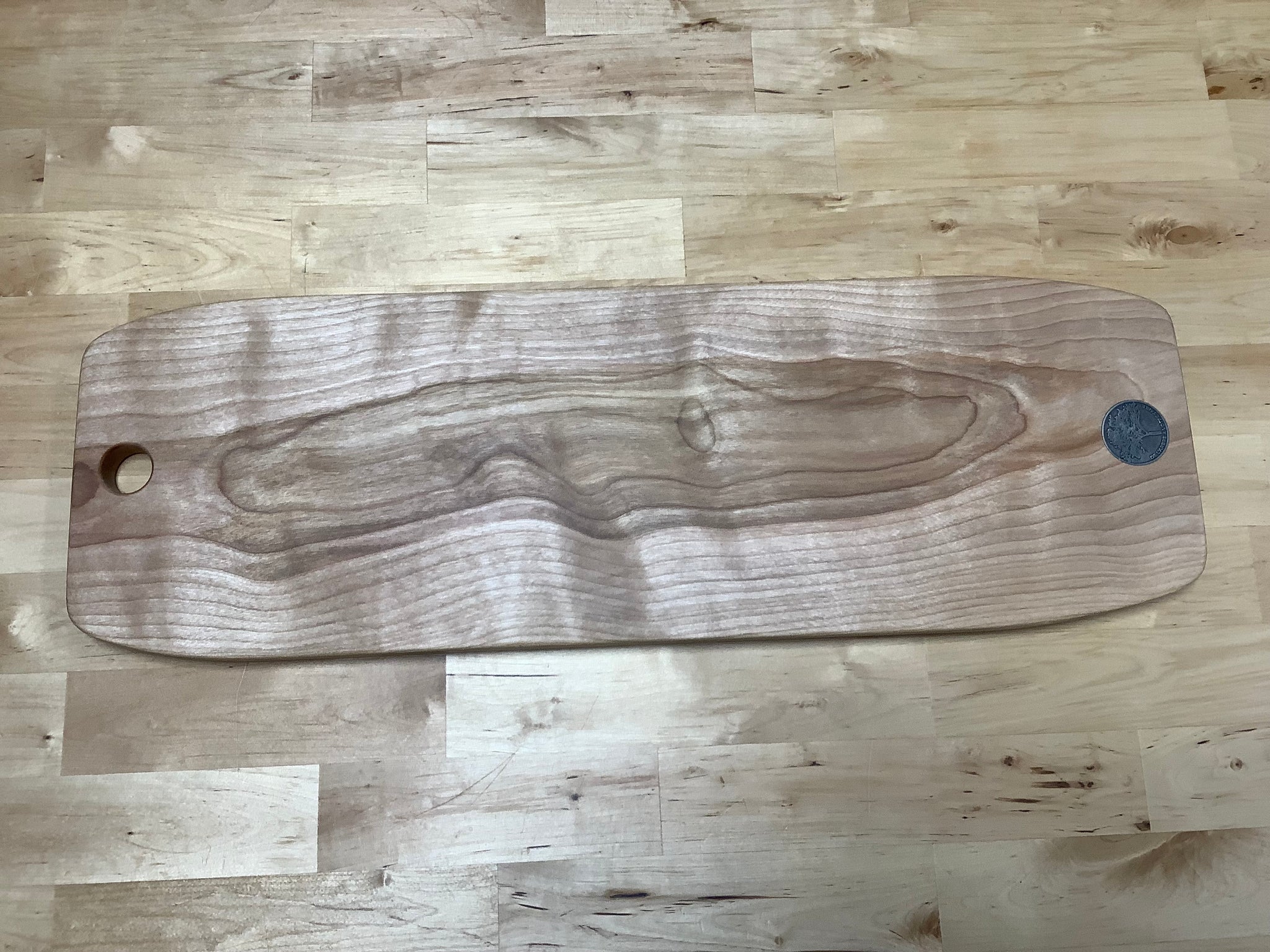 Serving board (Curley Yellow Birch) #11PA