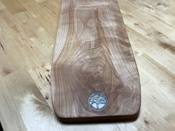 Serving board (Curley Yellow Birch) #12PA