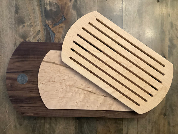 Planche à pain ramasse miettes / planche à découper #09