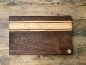 Cutting Board (Black Walnut & Ambrosia Maple) #19