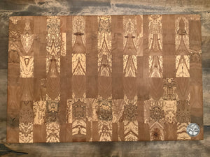 End grain cutting board (Ambrosia Maple) #03