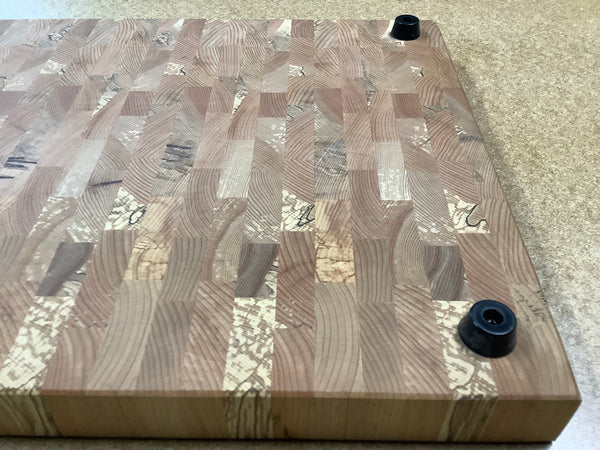 End grain cutting board (Spalted Maple) #EG07