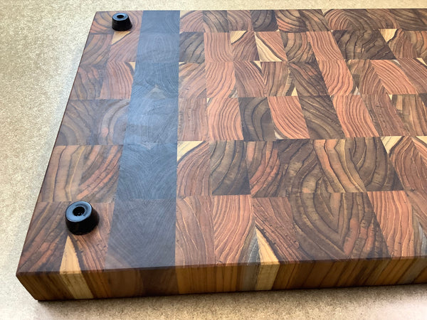 End grain cutting board (Teak) #EG04