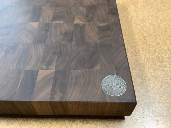 End grain cutting board (Black walnut) #EG10
