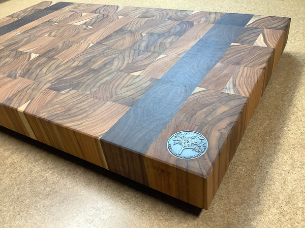 End grain cutting board (Teak) #EG05