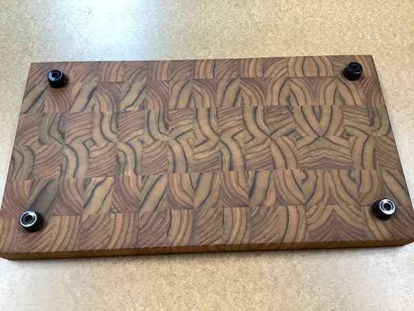 End grain cutting board (Teak wood) #PEG03