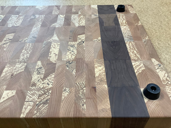 End grain cutting board (Spalted Maple) #EG01