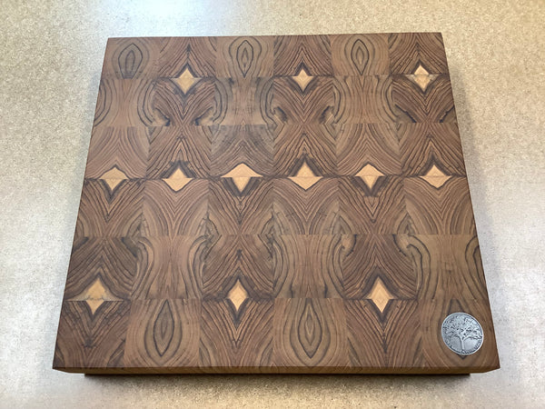End Grain Cutting Board Teak wood) #EG12