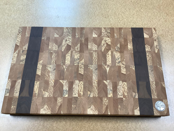 End grain cutting board (Spalted Maple) #EG01
