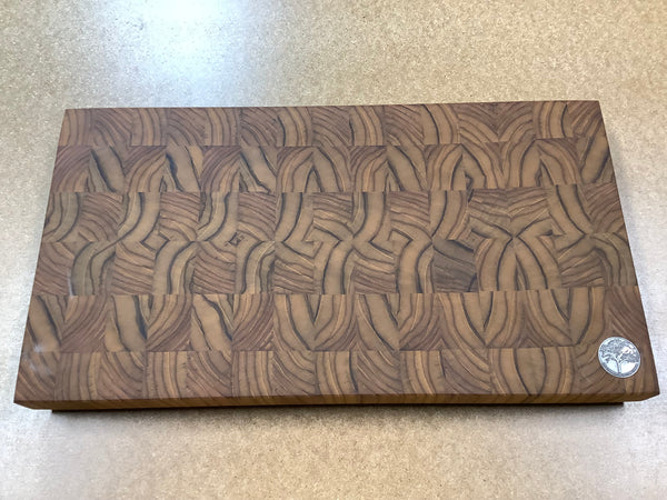 End grain cutting board (Teak wood) #PEG03