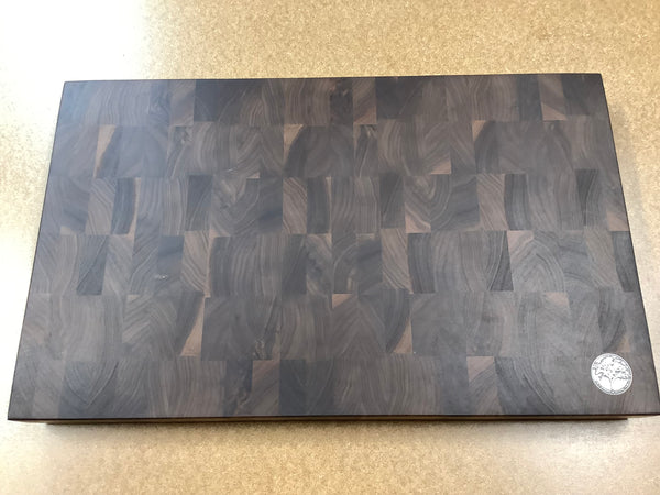 End grain cutting board (Black walnut) #EG03