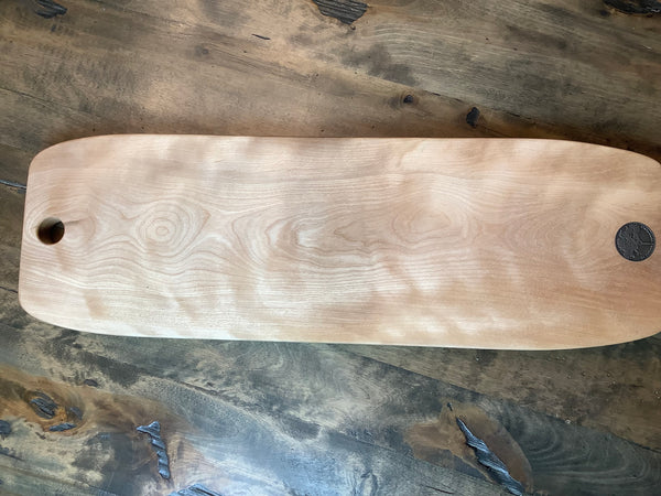 Serving board (Curley Yellow Birch) #11PA