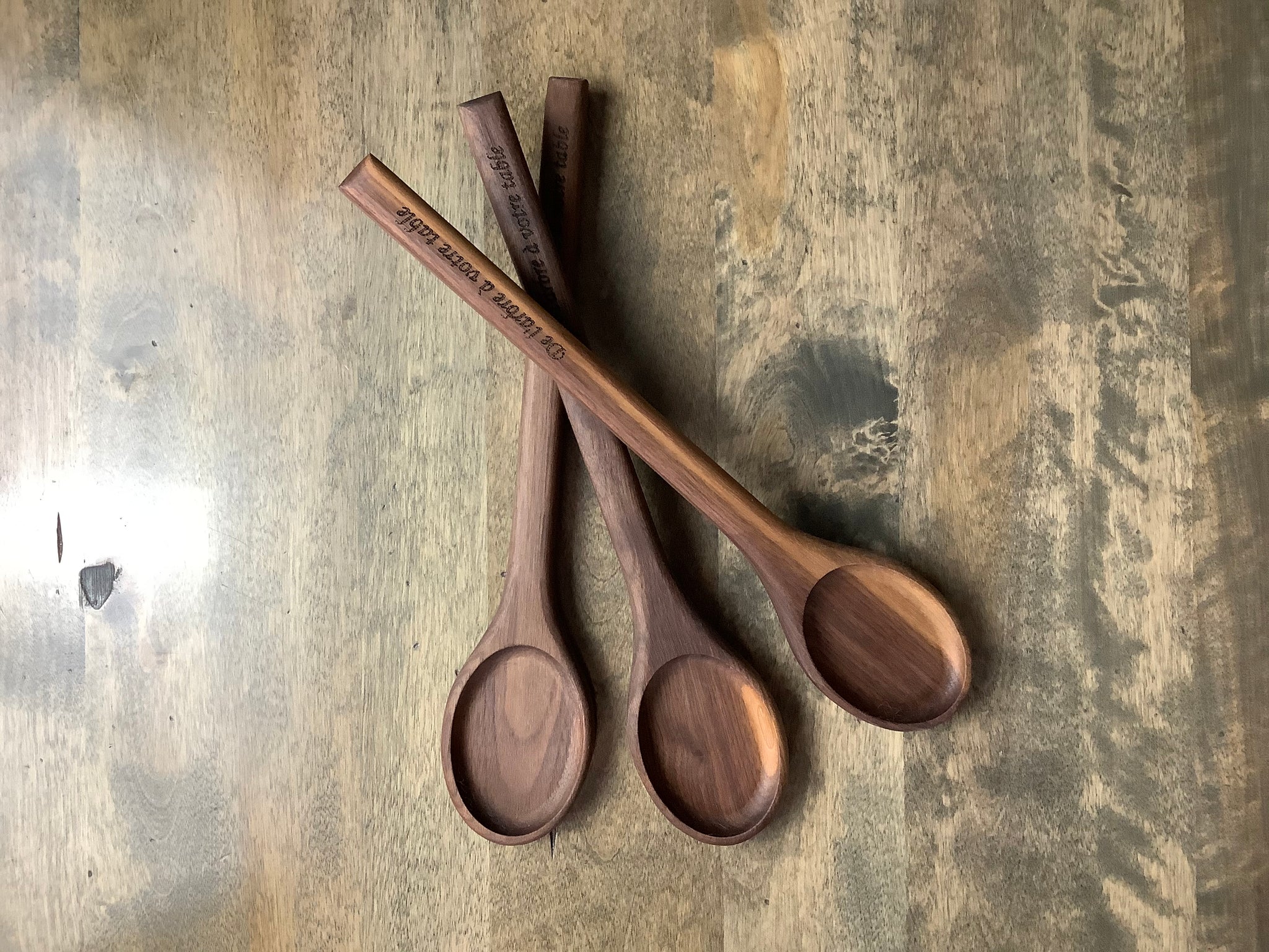 Cuillère En Bois T&G - Longueur 35,6 Cm - Pour Ustensiles De Cuisine Antiadhésifs, Bords Doux - 3