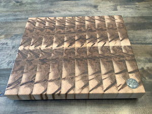 End grain cutting board (Ambrosia Maple)